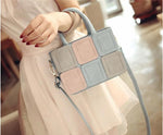 Rare Squares Design Handbag