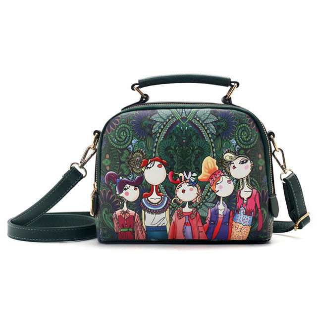 Art Ladies Leather bag