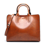 High Quality Casual Leather Handbag