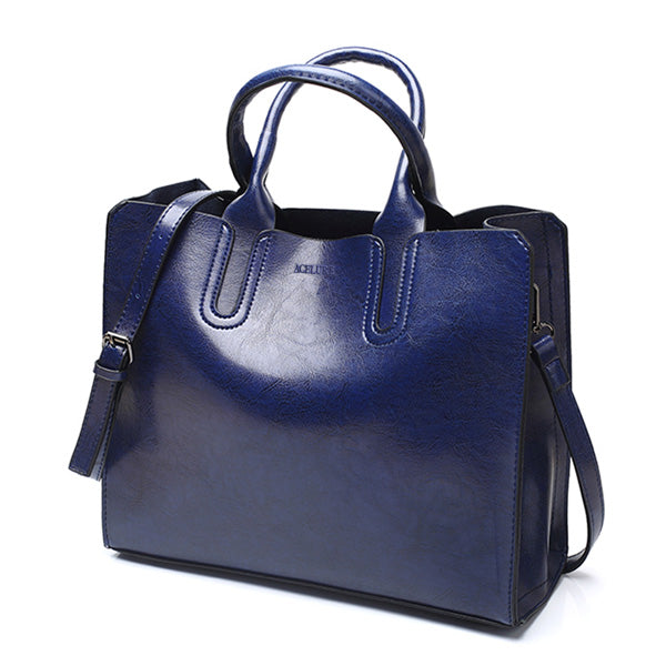 High Quality Casual Leather Handbag