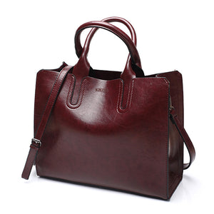 High Quality Casual Leather Handbag