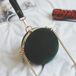 Velour Sphere Clutch