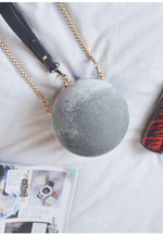 Velour Sphere Clutch