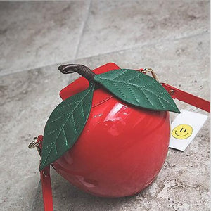 Apple Shape Shoulder Bag