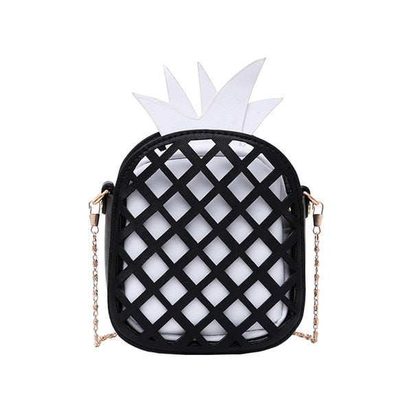 Leather Pineapple Bag