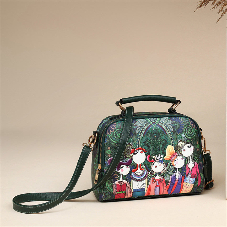 Art Ladies Leather bag