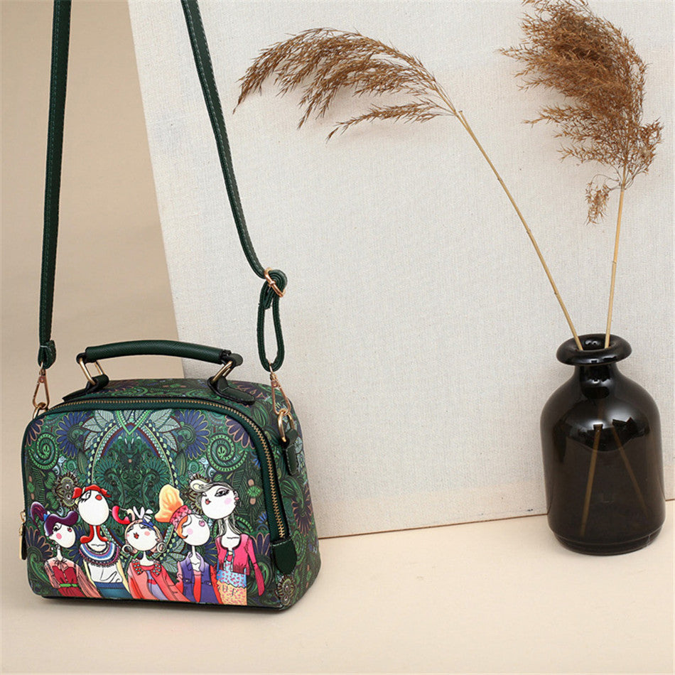 Art Ladies Leather bag