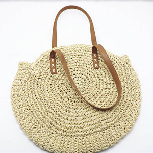 Hand-woven Round  Shoulder Bag