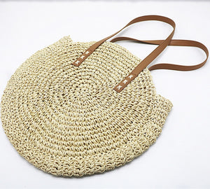 Hand-woven Round  Shoulder Bag